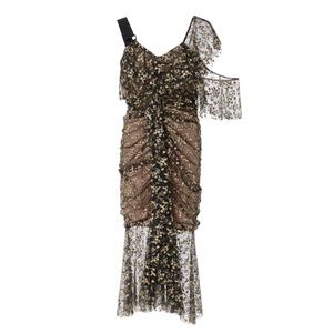 Alice McCall Black Gold Dress